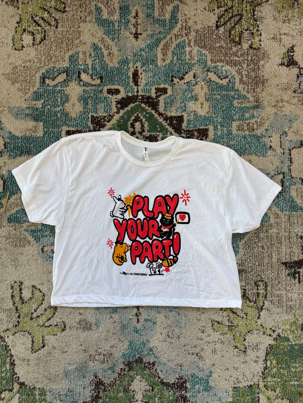 Play Your Part Crop Tee