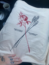 Load image into Gallery viewer, Bread and Roses Tee Shirt (Tan)
